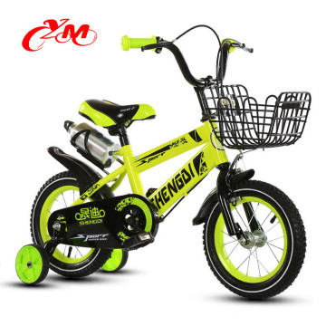 hermosa bicicleta de gasolina niño 12 pulgadas / 4 ruedas bicicletas en venta en sri lanka para bebé / CE bicicleta estándar edad 3-5 niños bicicleta